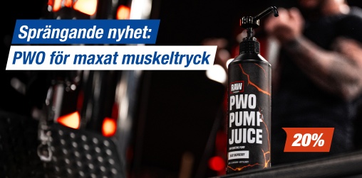 20% p� RAW PWO Pump Juice